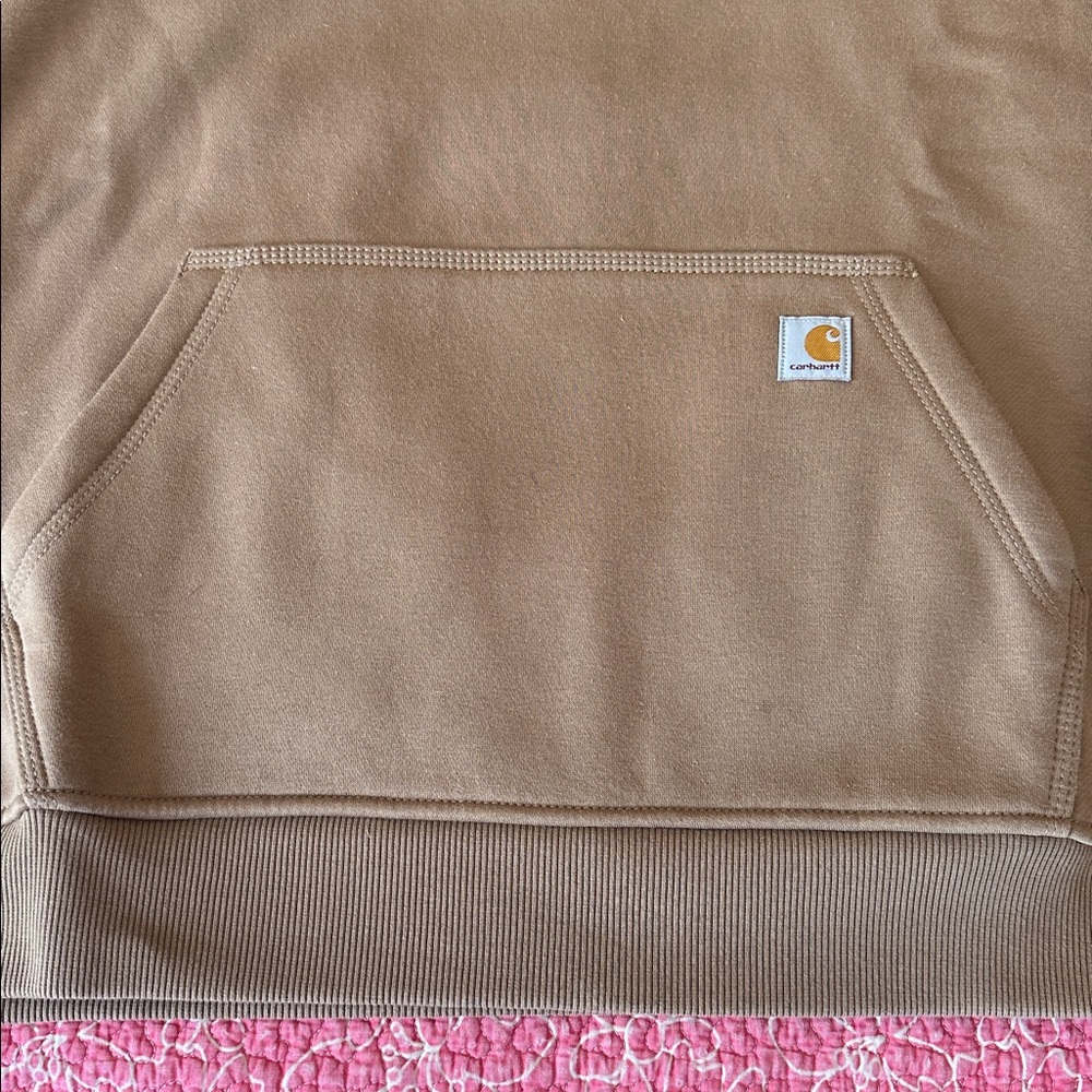 Carhartt Tan Pullover Hoodie - Picture 4 of 5